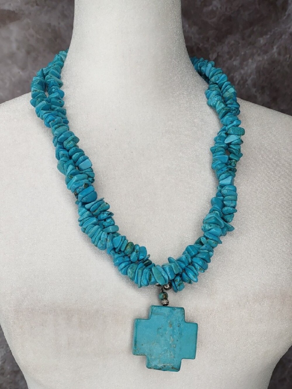 Artisan Crafted Turquoise Necklace